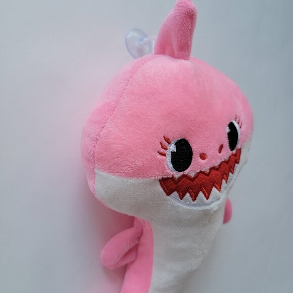 Pink Baby Shark plushie, new - Picture 5 of 8